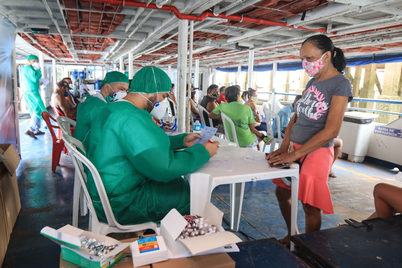 Navio da Policlínica Itinerante realiza 206 atendimentos no primeiro dia em Ponta de Pedras