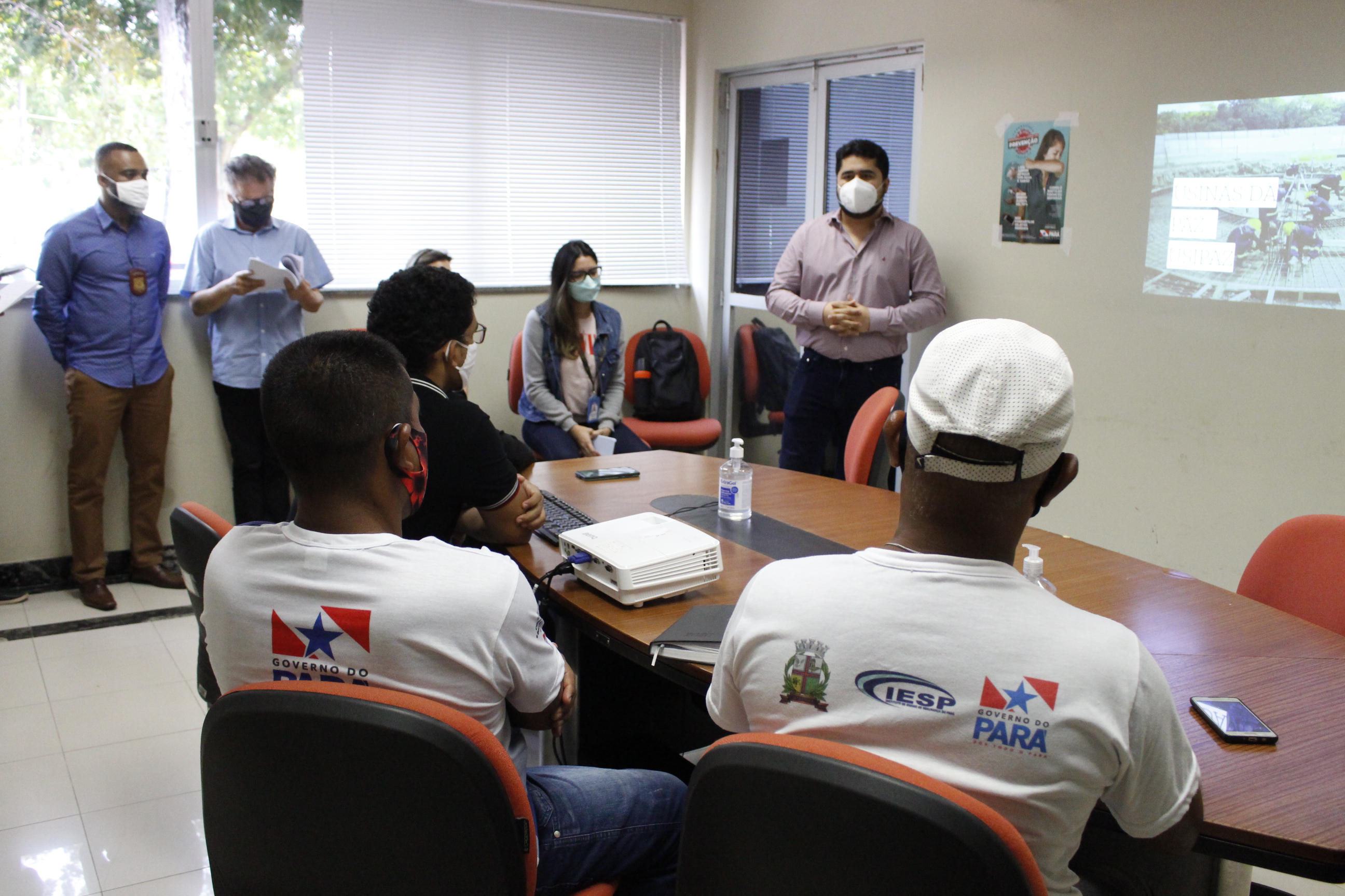Lideranças de Marituba participam de reunião sobre o TerPaz