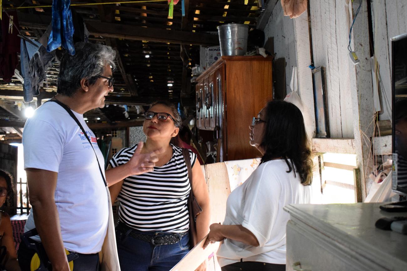 Famílias cadastradas no ‘Meu Endereço’ começam a receber visitas técnicas