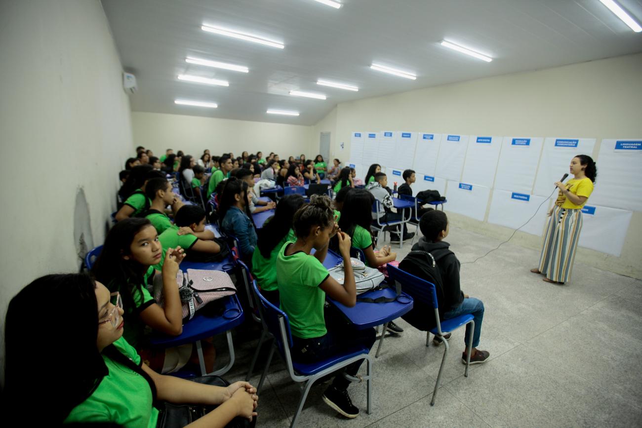 Dinâmica no Icuí desperta interesse de alunos em diferentes áreas da comunicação