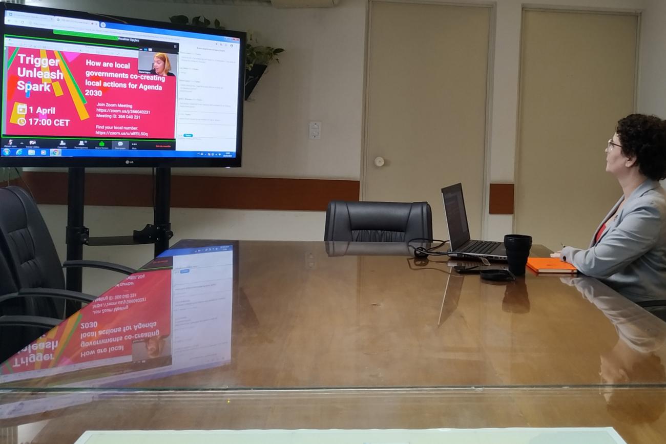 Semas apresenta ações desenvolvidas com o TerPaz em evento da ONU