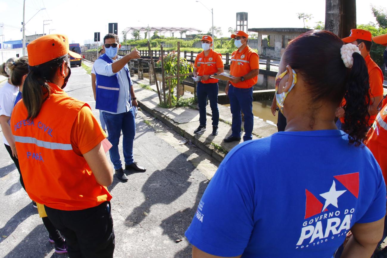 Grávida de cinco meses, a autônoma, Alcileia Pinheiro: "Essa obra vai trazer muitos benefícios para a nossa comunidade".